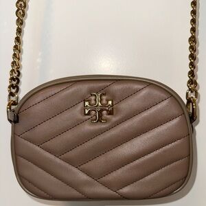 Tory Burch Kira Chevron Quilted Camera Crossbody Bag